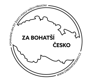 Logo Transparent Za bohatsi cesko